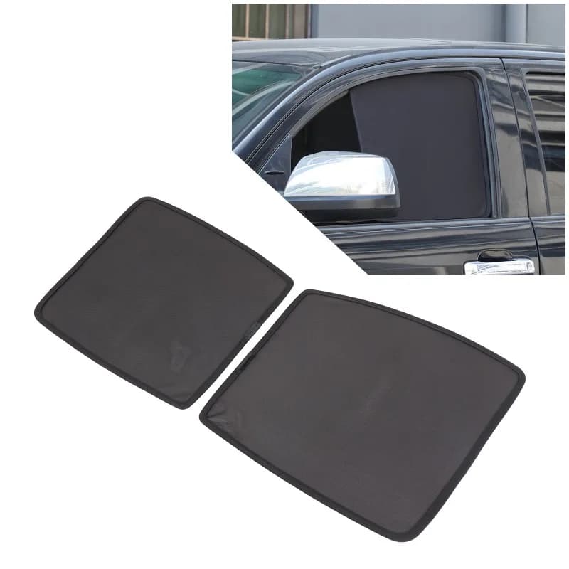 For 2007-2021 Toyota Tundra Front Window Screen  Mesh  Sunshade (Memory Wire Model) Car Accessories