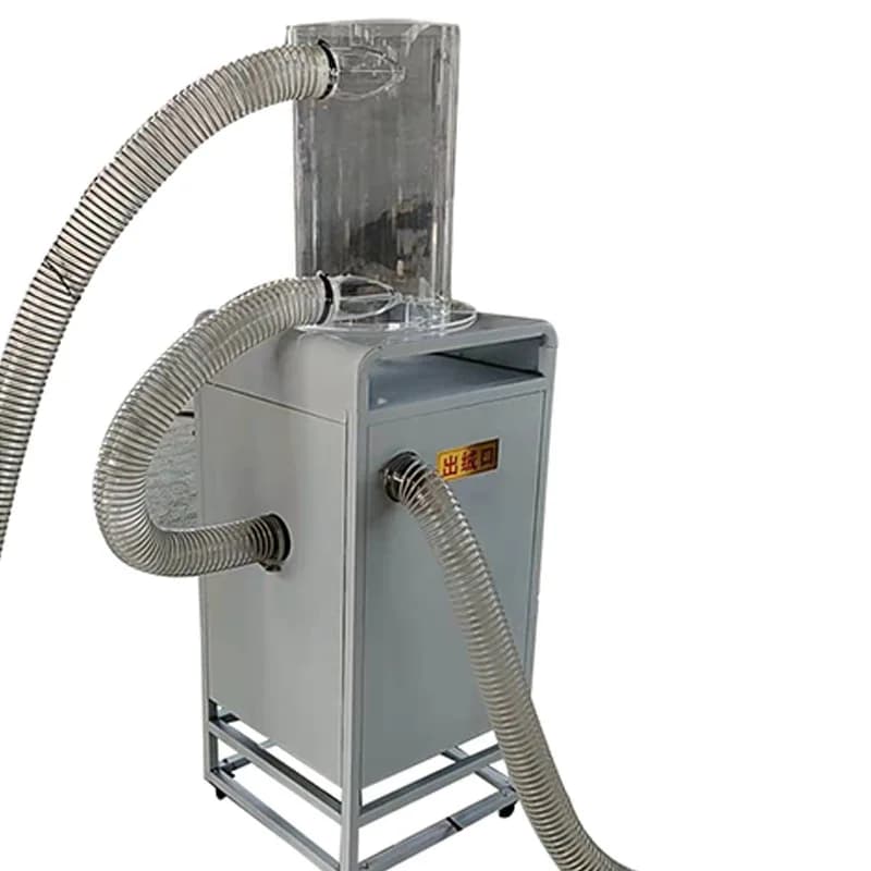 Small commercial foot type fleece filling machine Quantitative fleece filling machine