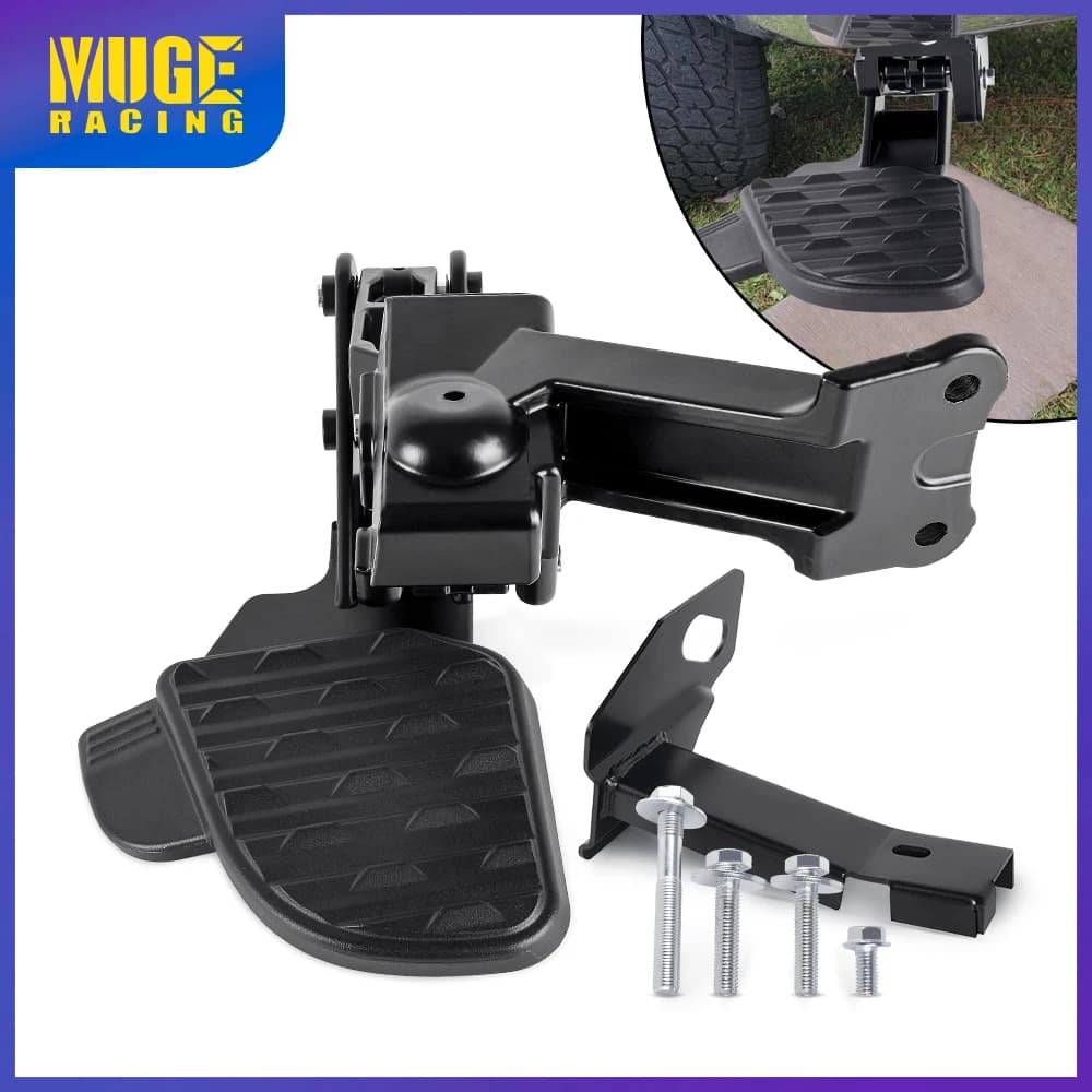 MUGE-Retractable Back Rear Bumper Foot Step Bed Step For Dodge Ram 2500 3500 2019-2024 82215842AE Car Modification TBS003