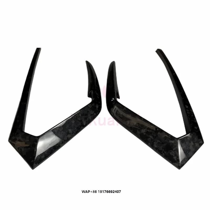 High Quality Dry Carbon Fiber Rear Bumper Vents Carbon Fiber Decorative Radiator for Lambor Urus Body Kit