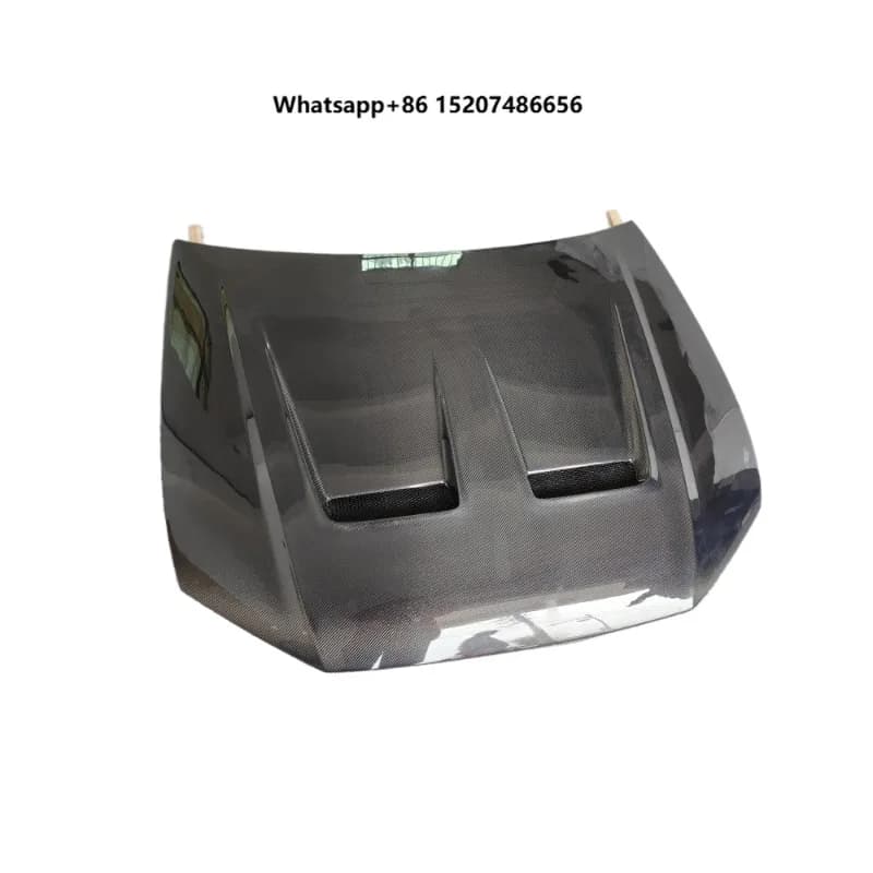 High-quality Carbon Fiber Car Front Hood Ventilation Hood 2018-2022 SQ8 RSQ8