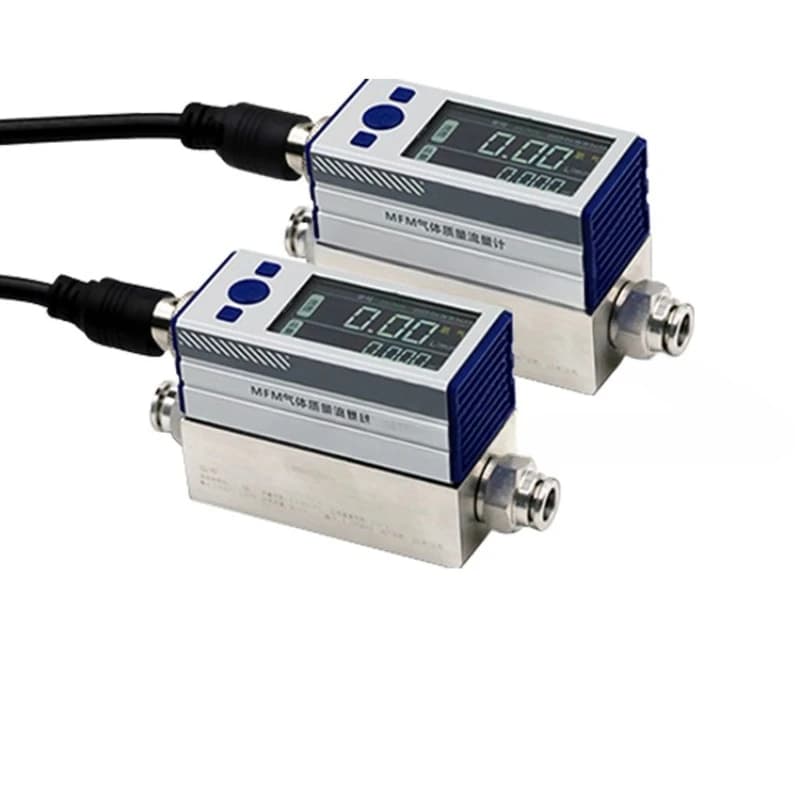 Digital gas flow meter flow sensor