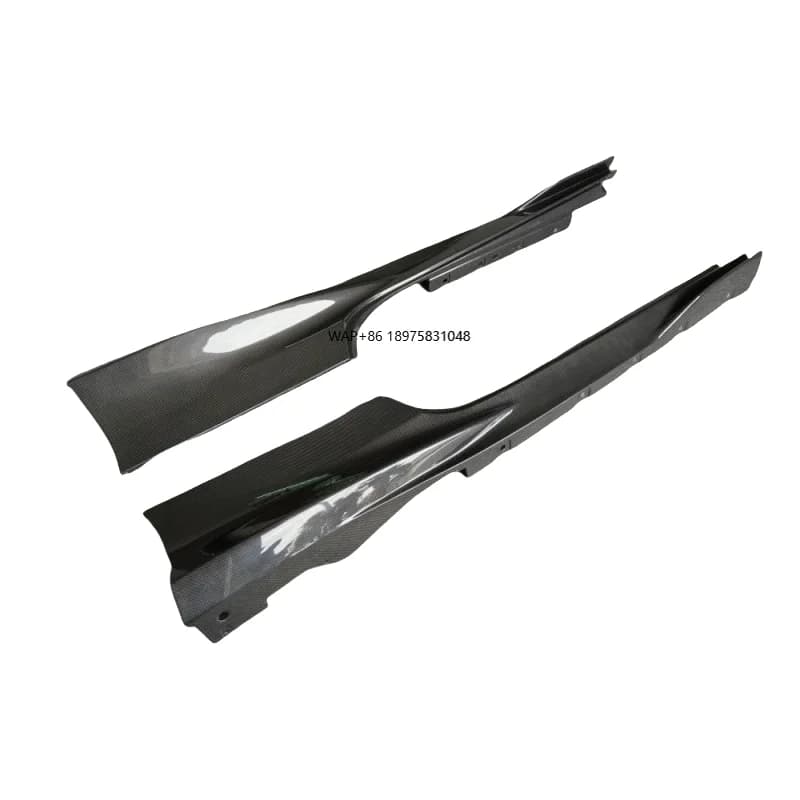 OEM Style Carbon Fiber Side Skirts Body Kit for F8 Model Body Kit