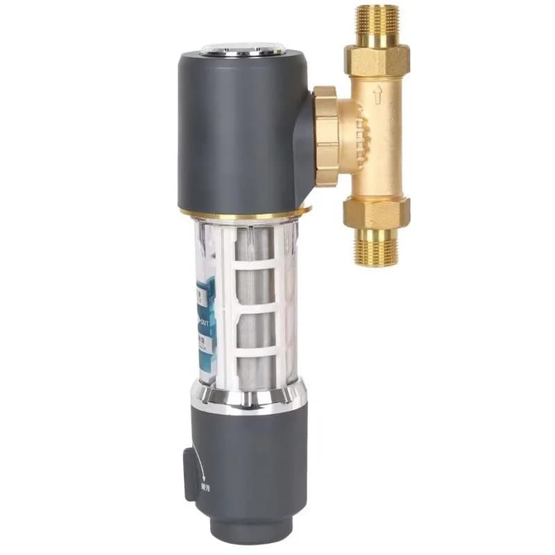 Household universal brass pre-filter stainless steel water purifier large flow tap water