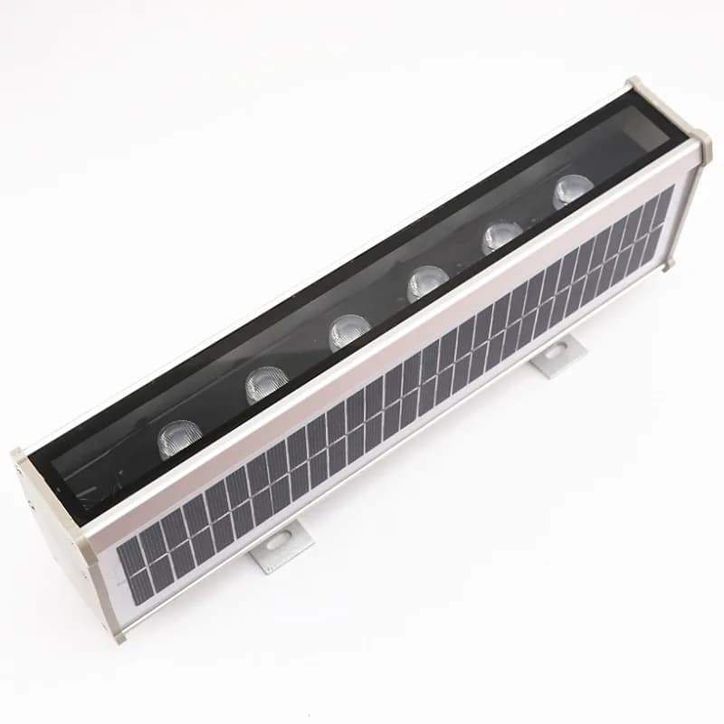 Solar wall washer, solar garden light, solar line light