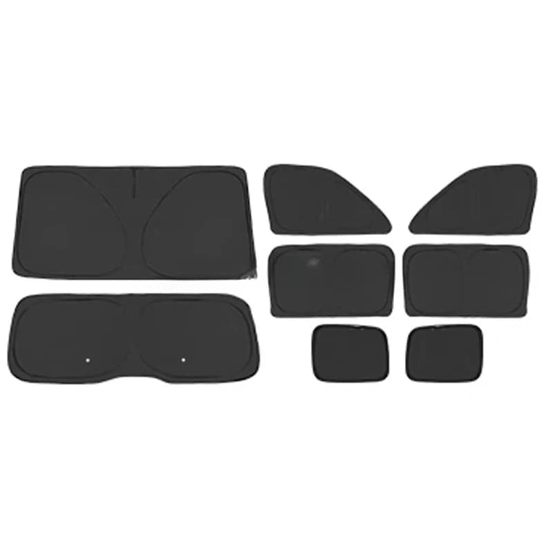 Car side window sunshade panel foldable sunscreen heat insulation sunshade 5 accessories