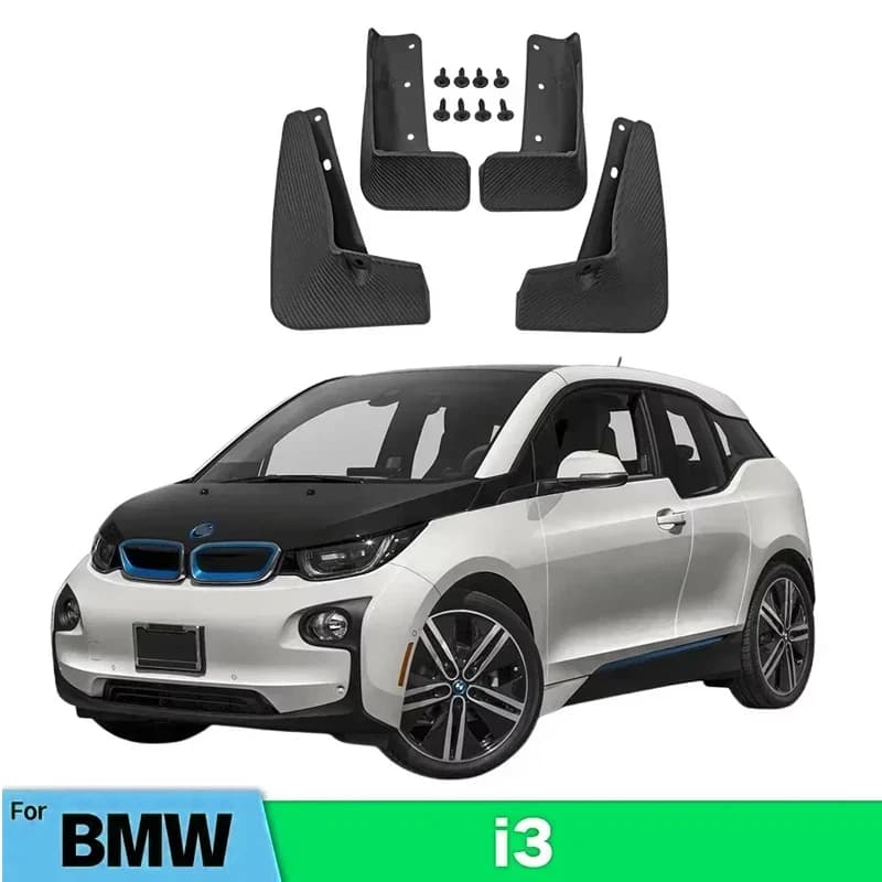 MudFlaps For Bmw I3 2013-2021 Mudguards Mud Flaps Splash Guards Front Rear Wheels Fender Car Accessories 4Pcs