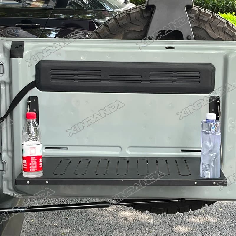 Tailgate Table Foldaway Cargo Storage Shelf Rack Storage Rack For Bronco 4 Door 2021 2022