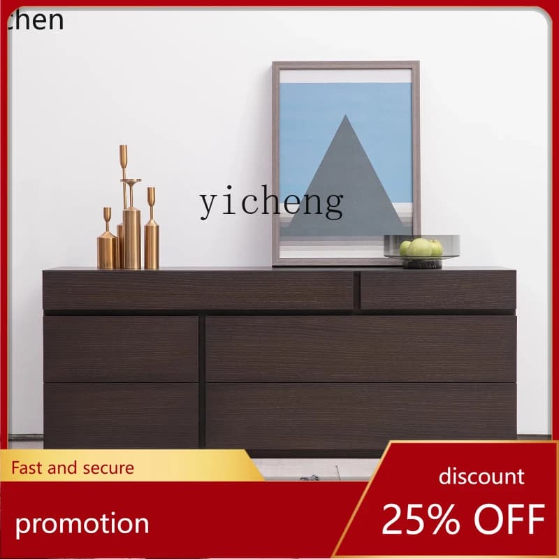 HXL chest of drawers chest of drawers bedroom locker solid wood living room storage cabinet locker