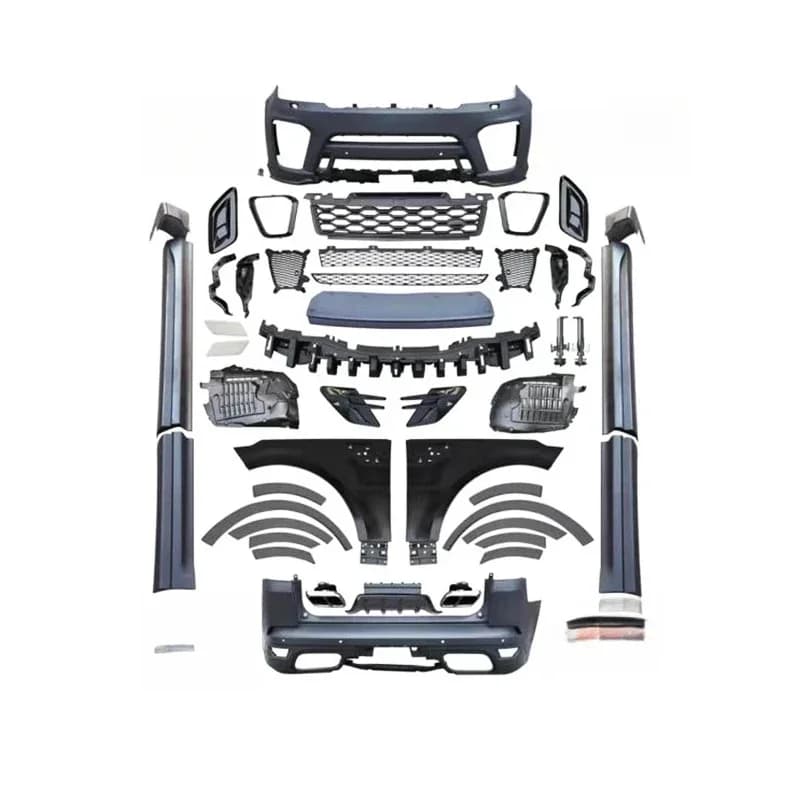 High Quality Factory Hot Sale - Car Front Bumper Lip Rear Tail Decor Sport Body Kit Upgr Accsori