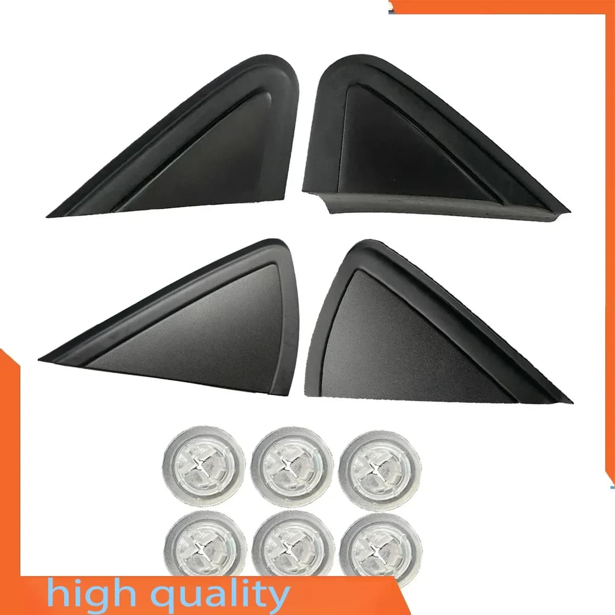 For VW Polo 4 9N3 5 6R 6C MK5 Cross GTI Sedan 6R0853273A 6Q0853273A 6Q0853274A 1 2PCS Exterior Wing Mirror Upper Corner Cover Tr