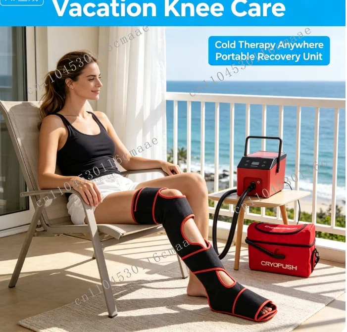 Sports Cold Therapy Cryo Freeze Machine Compression Cooling System For Athlete Gym Injury Swelling Inflammation Care Equipment
