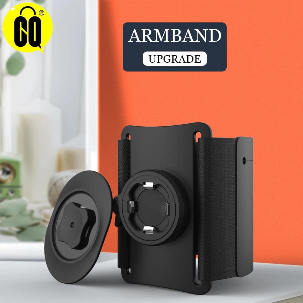 Sports Armband Phone Mount - Adjustable Running Workout Strap for IPhone/Android - Removable & Secure Fitness Accessory