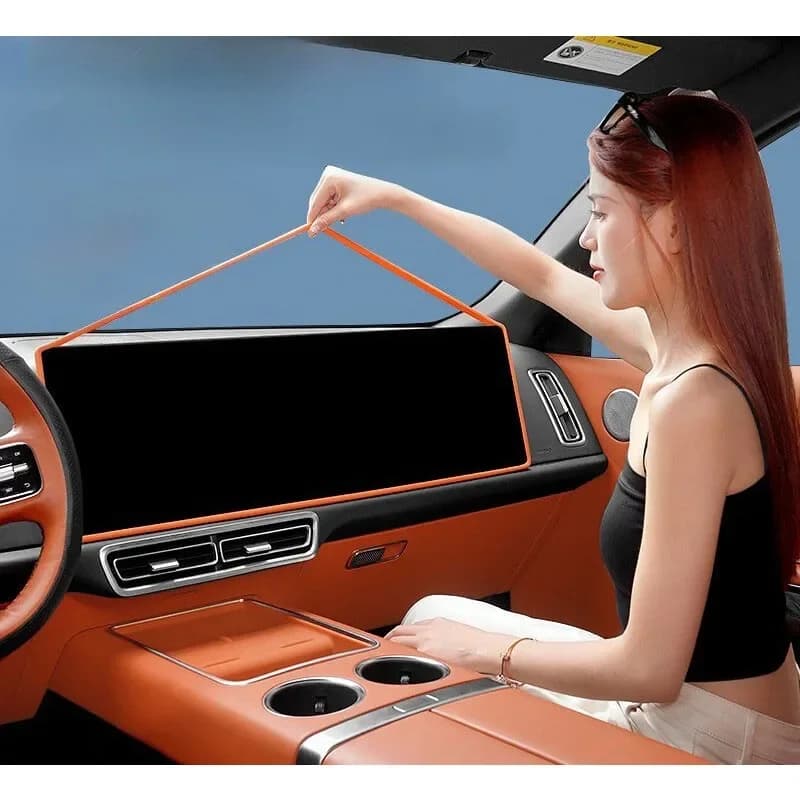 Screen Protector Silicone Car Center Console Renovation Decoration for Li Auto L6 L7 L8 L9