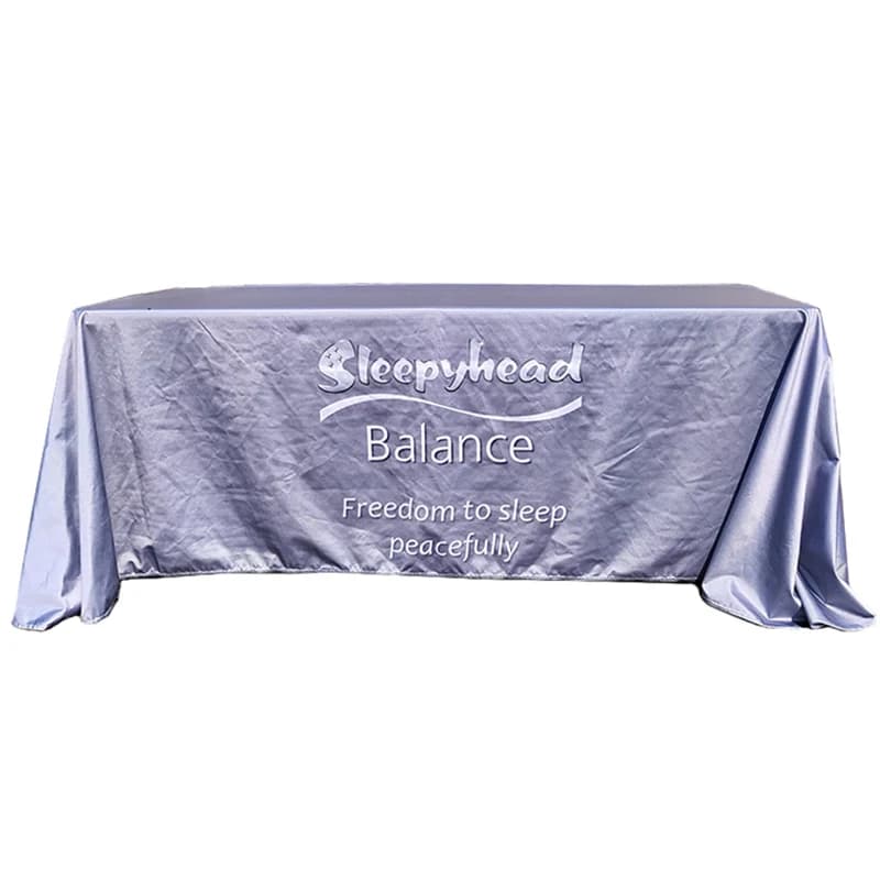 Custom Business Table Cover, Pop up Event Trade Show, Table Covers, Printed Logo, Advertising, Rectangular Tablecloths, Runner