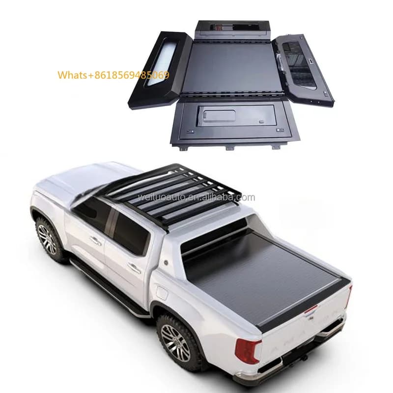 Pickup Accessories 4x4 Hard Aluminium Truck Hardtop Canopy  Amarok 2018-2024