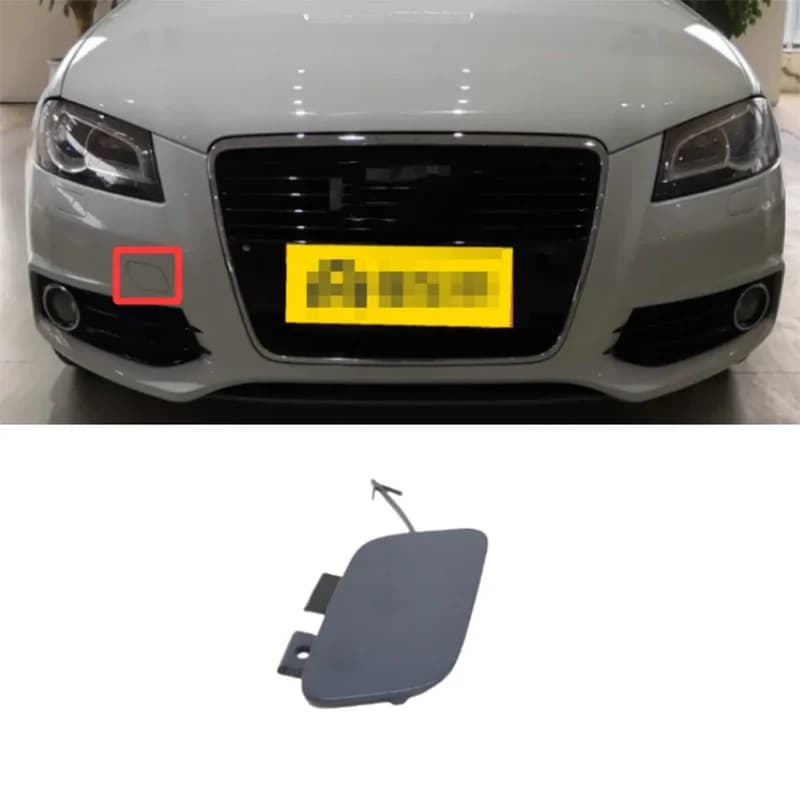 Auto Front Bumper Tow Hook Cap Cover no Paint for Audi A3 S-line Sline Sport Model 2009 2010 2011 2012 2013 8P0807241C
