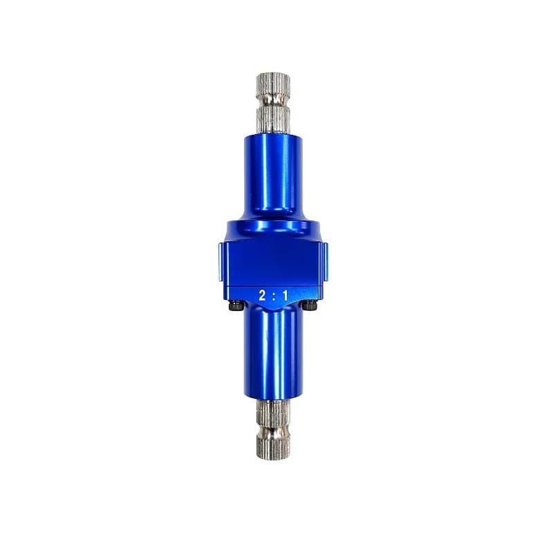 High Performance Blue Aluminum Steering Booster Small Size 2:1 Black 3/4 36 Slot Racing Accessories