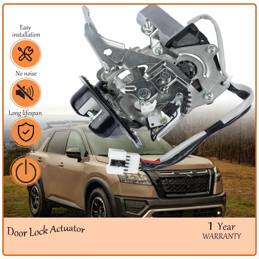 Rear Tailgate Power Trunk Lock Actuator Compatible With Nissan Quest Armada Pathfinder oem 905520-AQ000 90502ZS00A 90502-ZS00A
