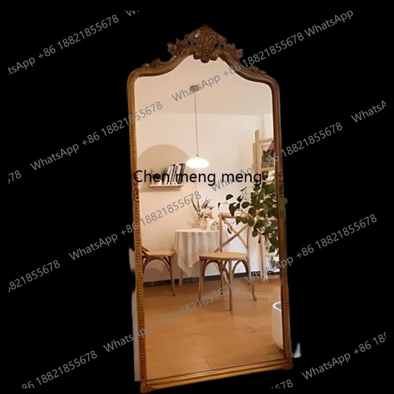 Black Frame Large Mirror Quality Designer Nordic Bedroom Art Wall Mirrors Full Body Living Room