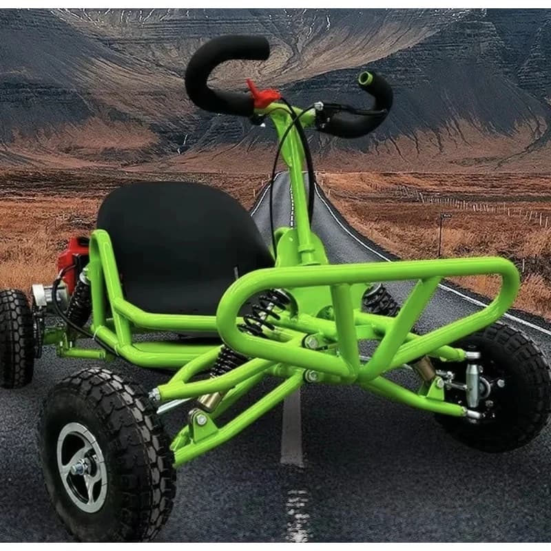 New 0CC Pedal Go Kart All-Terrain UTV Beach Drifting Bike with Two-Stroke Engine/h Speed Outdoor Adventur