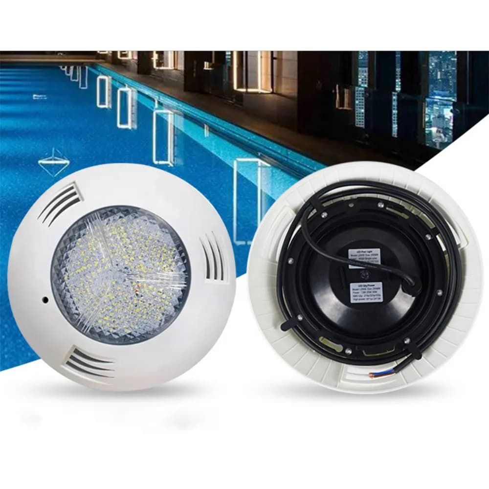 Ac 12V Wall Mounted Abs Remote Control Led Rgb Underwater Swimming Pool Light