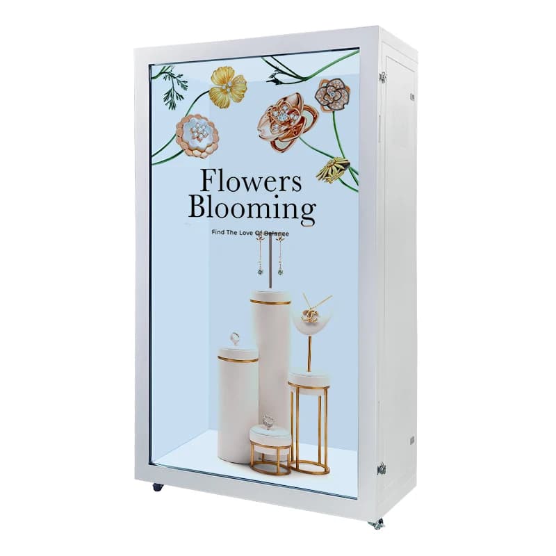 11-98inch Indoor Ai 3d Hologram Display Interactive Holographic Showcase Transparent Lcd Box Virtual Meta Digital Human Holobox