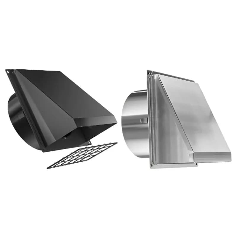 Dryer Vent Cover Outdoor Versatile Weatherproof Easy Installation Replacement Protection Wall Vent Cover Stainless Steel