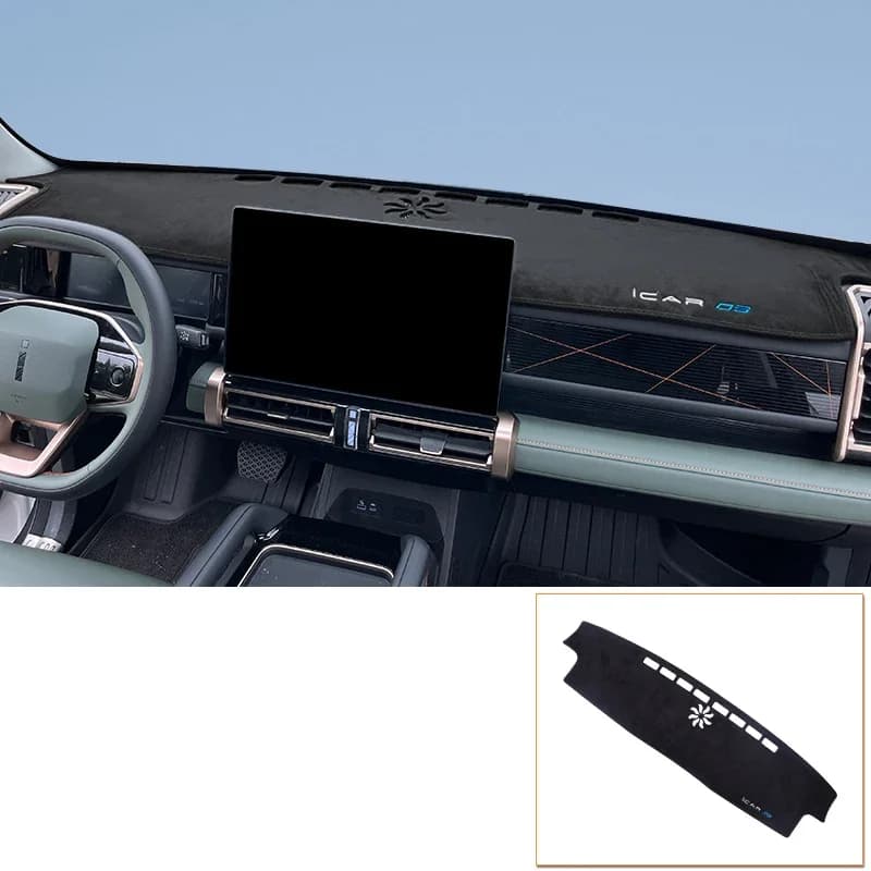For Chery Jaecoo J6 ICAR 03 Car Styling Dash Mat Dashmat Dashboard Cover Sun Shade Dash Board Cover Carpet Auto Accessories