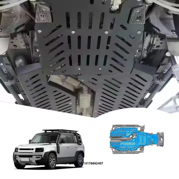 High Quality Car Accessories Chassis Armor Lower Skid Plate forLand Rover Defender 110 2020