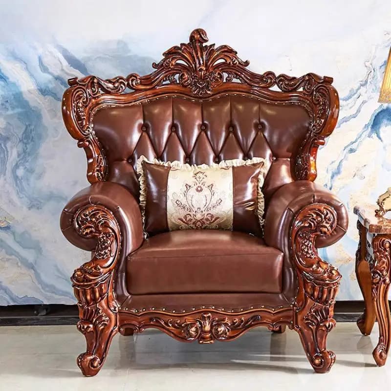 Retro Oversized Living Room Sofas Brown Designer Curved Cute Living Room Sofas Lazy Luxury Divano Soggiorno Furniture For Home