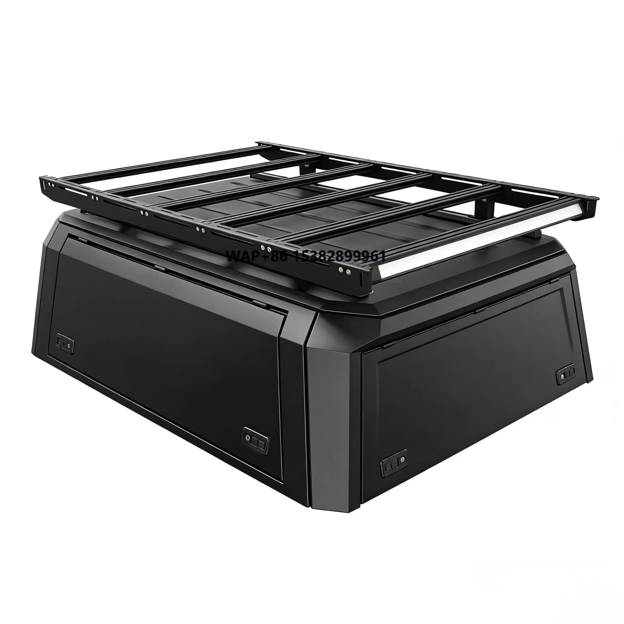 for Vigo Double Cab Aluminum Alloy Hard Top Tonneau Cover with Waterproof Feature