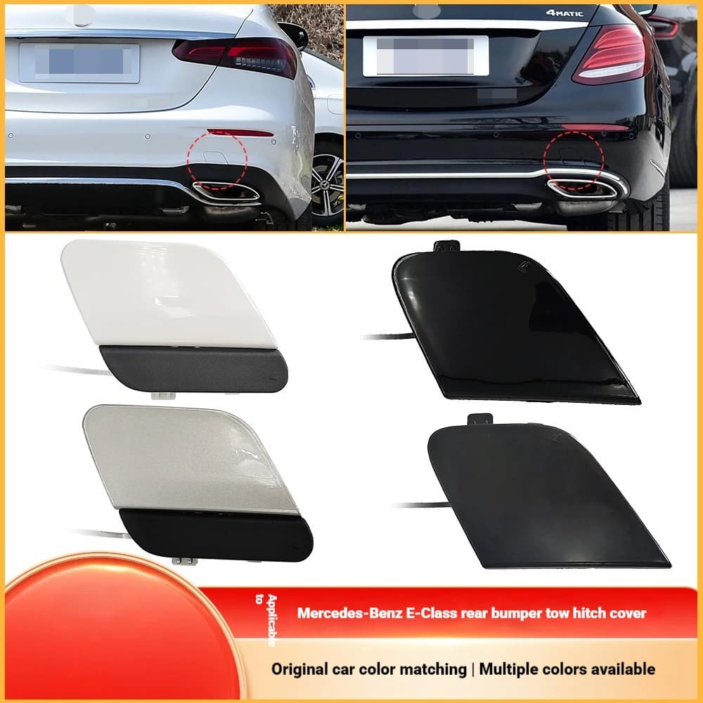 For Mercedes Benz E-Class Rear Bar Traction Hook Cover W213 Rear Bumper Trailer Cover 2138853701