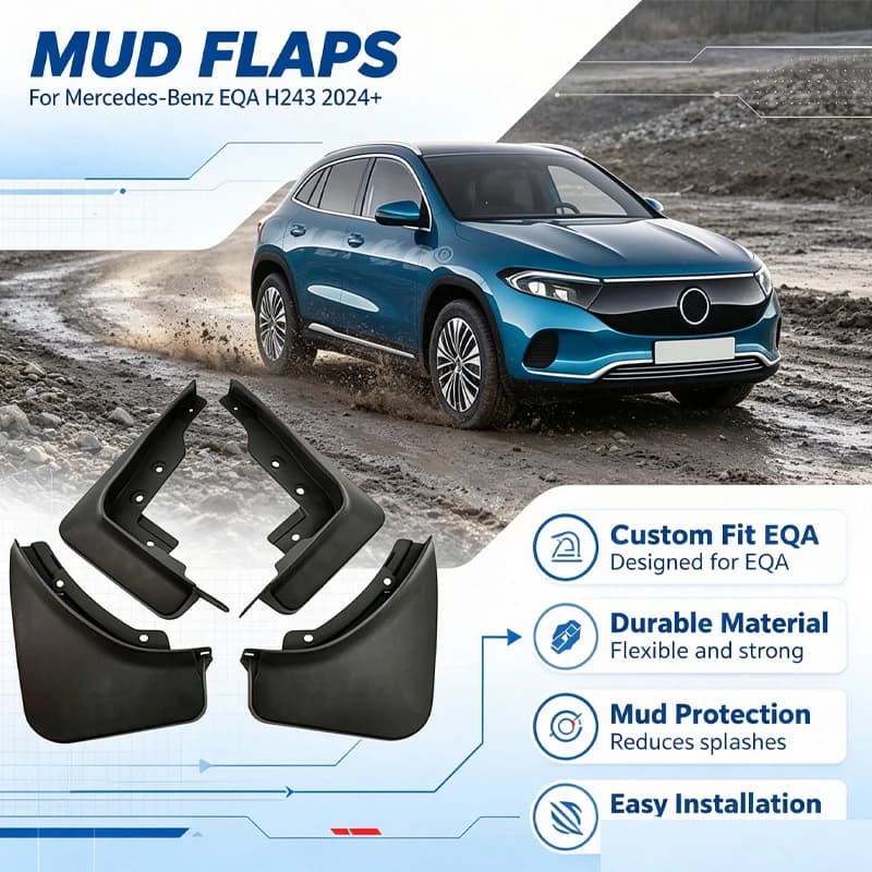 Suitable for Benz EQA Benz EQA class H243 fender, fender, tile, fender and rubber accessories