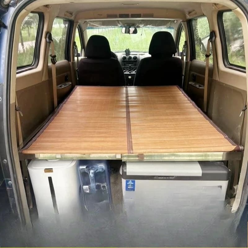 Car outdoor multi-functional camping self-driving travel bed modified retractable car travel bed