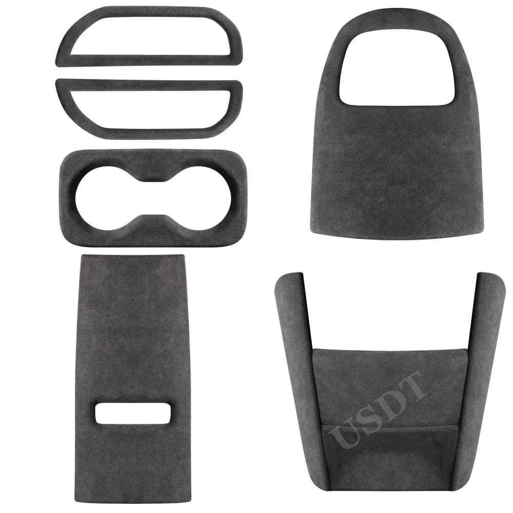 TOP Suede Car Interior Panel Trim Decoration for ZEEKR X 2023 2024 2025 5seats Modification Accessories