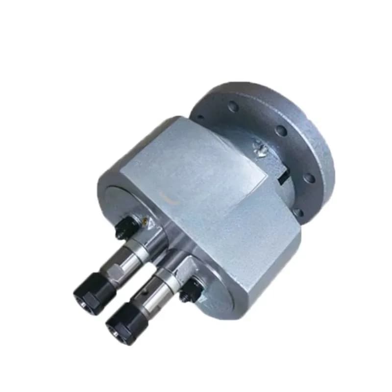 High-Speed Machine Attachment Multi ST200 Easy to Install Adjustable Two Spindle Head for Precision Engineering