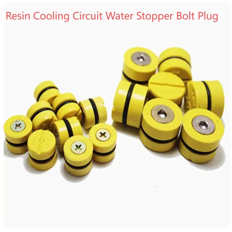 10PCS/30PCS Resin Cooling Circuit Water Stopper Bolt Plug Mold Efficient Cooling Accessories for Injection Machine