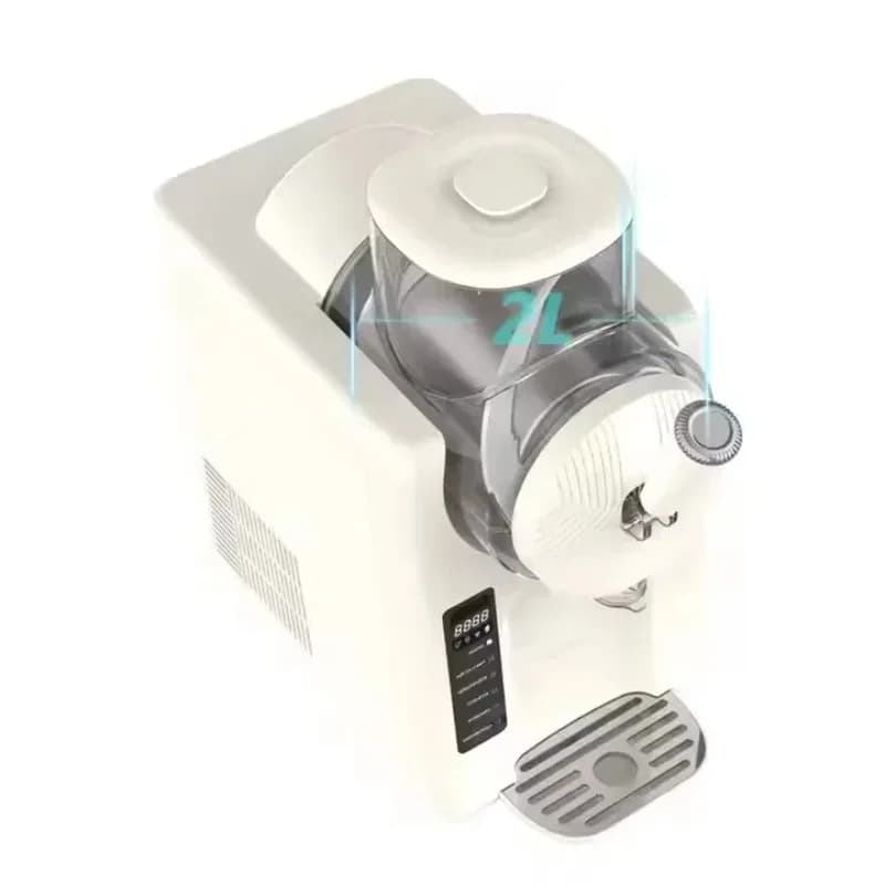 Compressor Ice Cream & Slushie Maker for Home Use - 2L Capacity, 30-Min   , LED Display, Easy Clean (CE Certified)