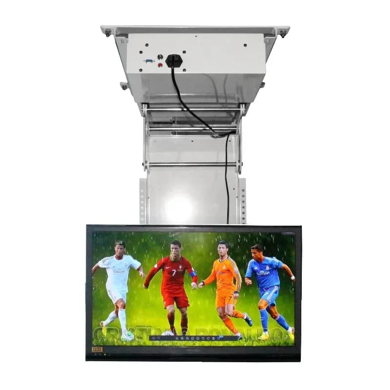 32-70inch Drop Down Tv Lift Motorized Electric Under Bed Ceilling Hidden Tv Lift for Home Use