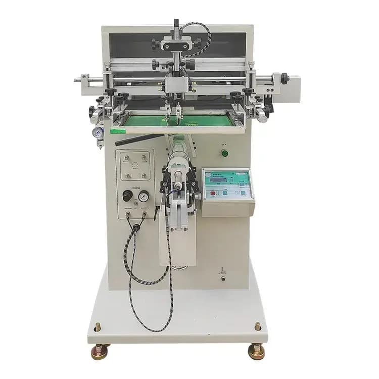 Flat and Curved Dual-purpose Screen Printing Machine Is Powerful for Both Flat and Curved SurfacesConvenient and Easy to Use