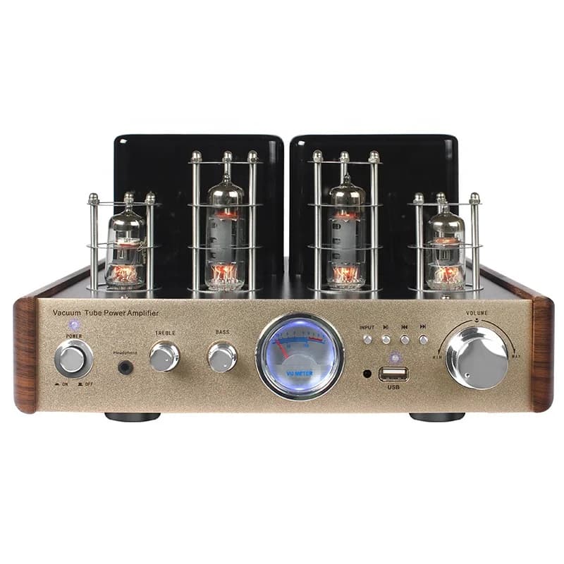 Professional 60w 2.0 Channel Power Amplifier Vacuum Tube Amplifier