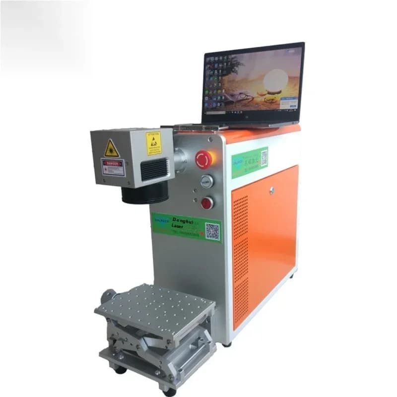 Customized Version Portable Small Fiber Laser Marking Handheld Metal Engraving Machine Marking Machine Laser Engraving Machine