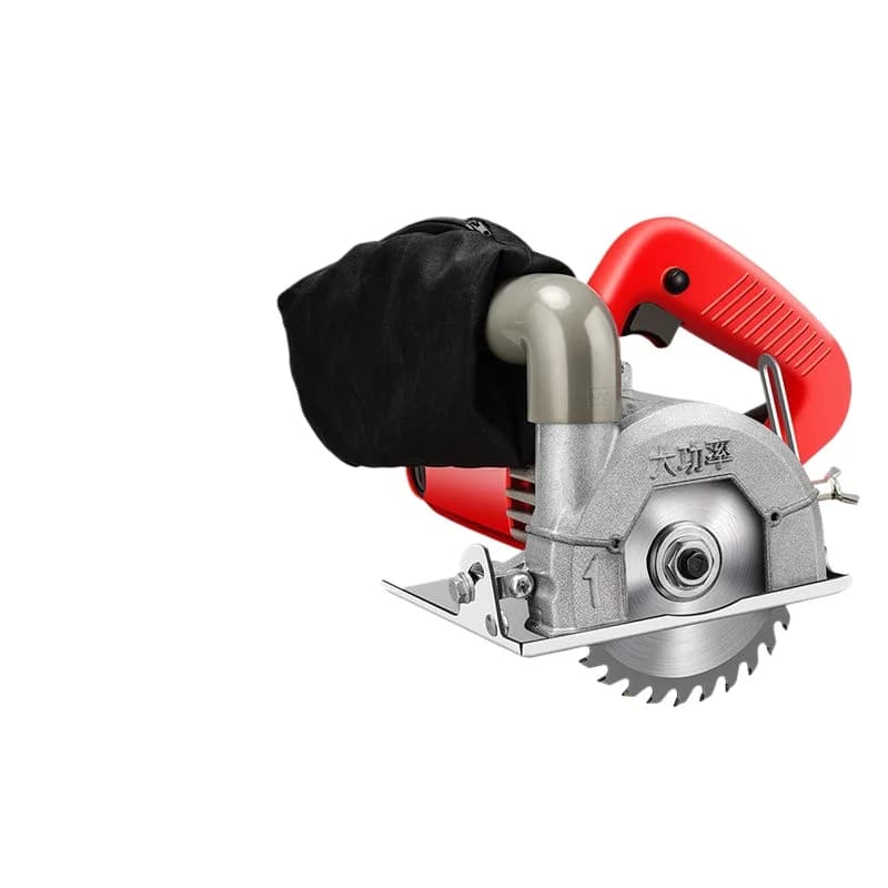 High-power dust-free cutting machine Household small ceramic tile electric circular saw Woodworking portable special stone