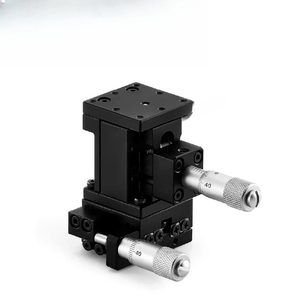 XZ25 Multi-axis 25*25mm Aluminum Alloy Positioning Optical System Linear Ball Guide Manual Stage 1kgf Load Capacity