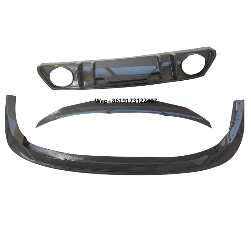 Carbon Fiber Facelift RS3 Car Front Lip  Rear Diffuser Rear Spoiler for RS3 8Y Premium Sedan 4-Door 2021-2022