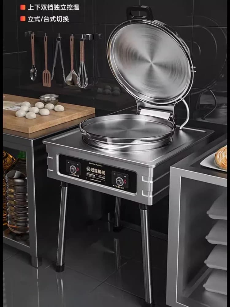 Customized Electric Cake Pan Commercial Pancake Automatic Intelligent Temperature Control Electric Frying Pan Lasagna Scone Oven