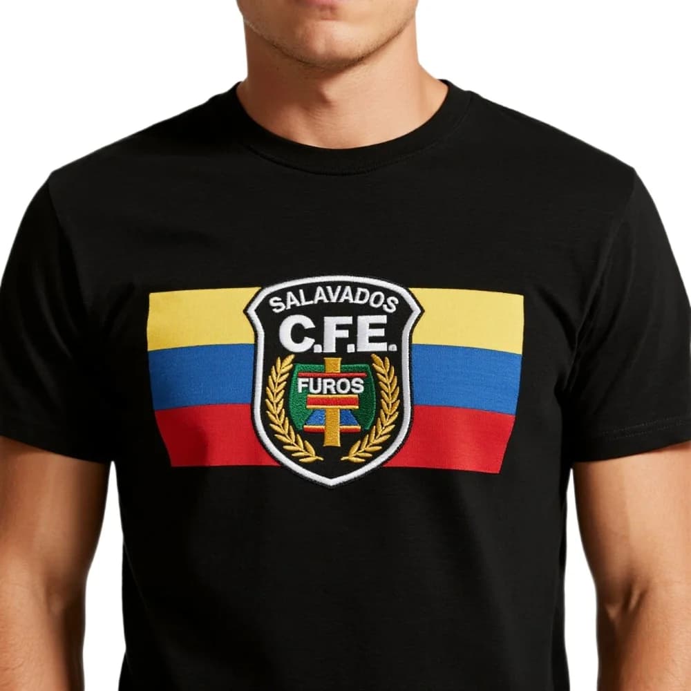 El Salvador Special Forces Command CFE Fuerzas Especiales Army T-Shirt 100% Cotton O-Neck Short Sleeve Casual Mens T-shirt