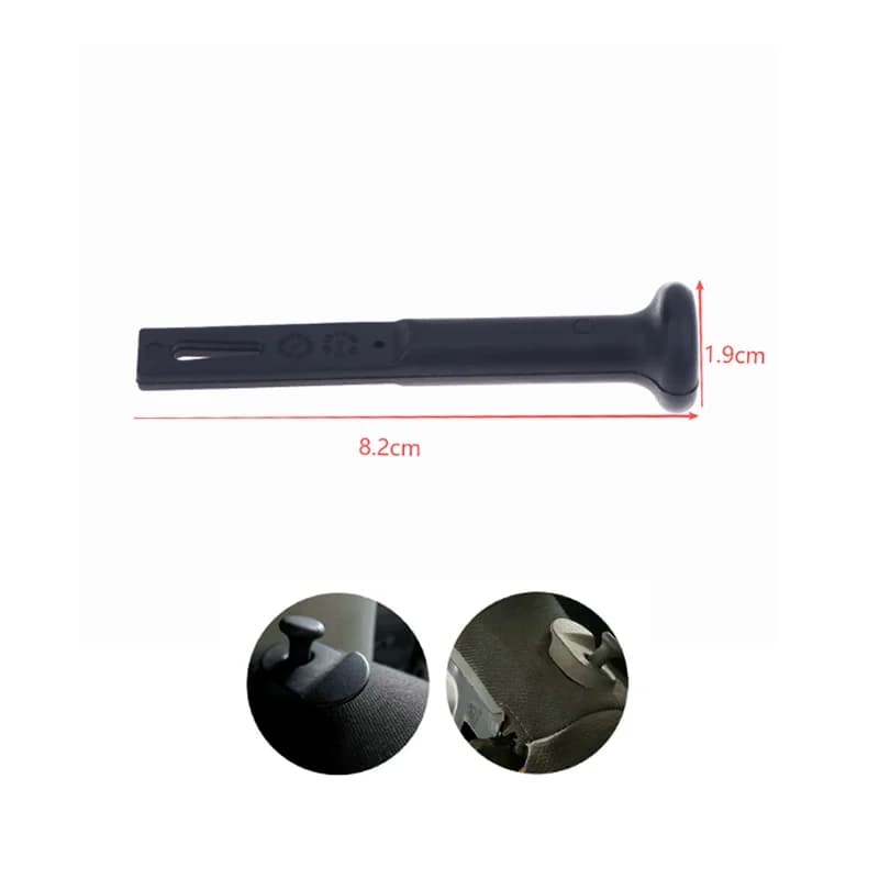 Car Rear Seat Hinge Control Backrest Bolt Guide Rod Genuine For Peugeot 206 207 C2 8957GE