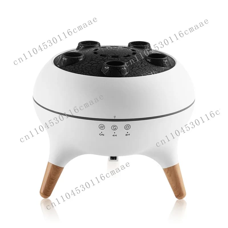 Spitting circle aromatherapy humidifier, jellyfish dynamic lantern wood grain porous aromatherapy machine